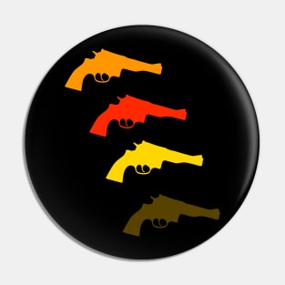 Pop Art Revolver Pin