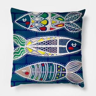 Portuguese Sardines Pillow