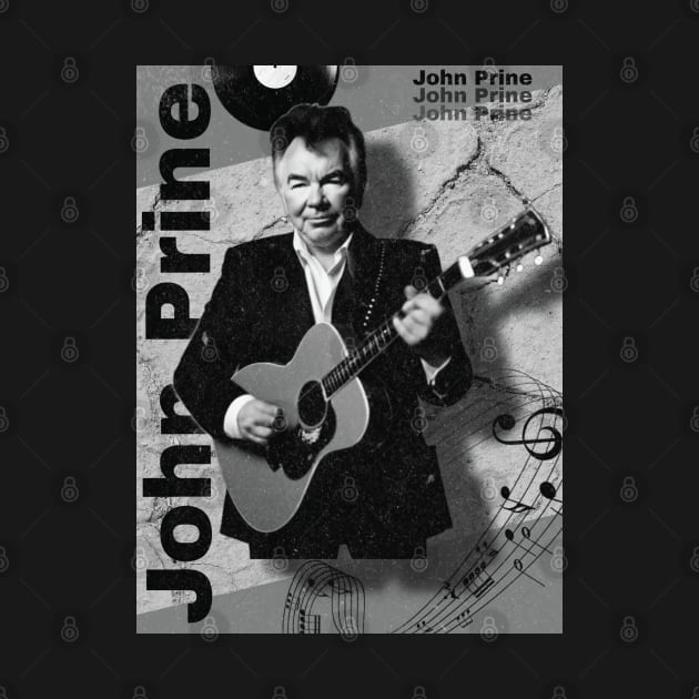 John Prine /// Retro 70s Style by Trendsdk