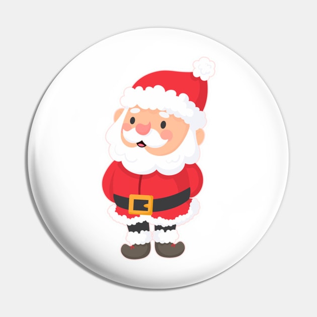 Santa Claus Pin by MadDesigner