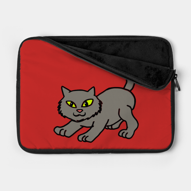 cat laptop case