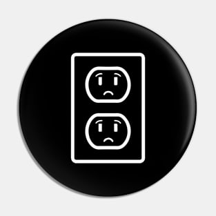 Sad Electrical Outlet Pin