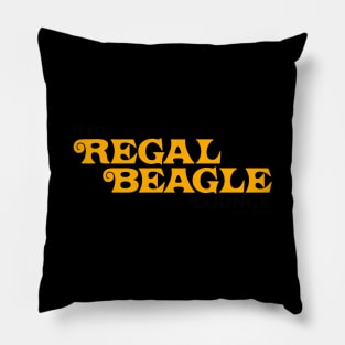 The Regal Beagle Pillow