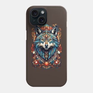 Wolf Tribal Art design Phone Case