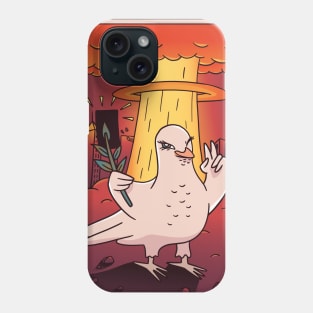 Atomic Dove Phone Case