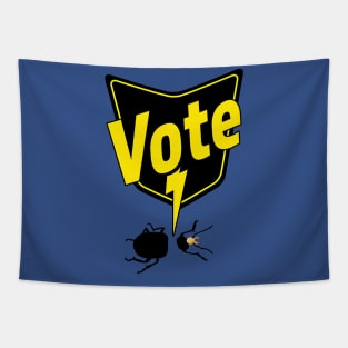 Know Your Parasites Vote Bug Spray Tapestry