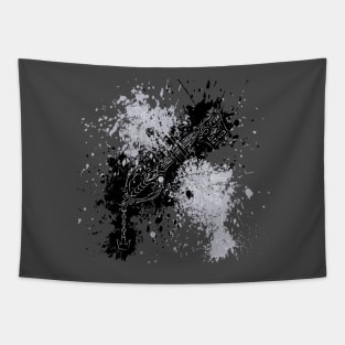 Oblivion & Oathkeeper Black and White Tapestry