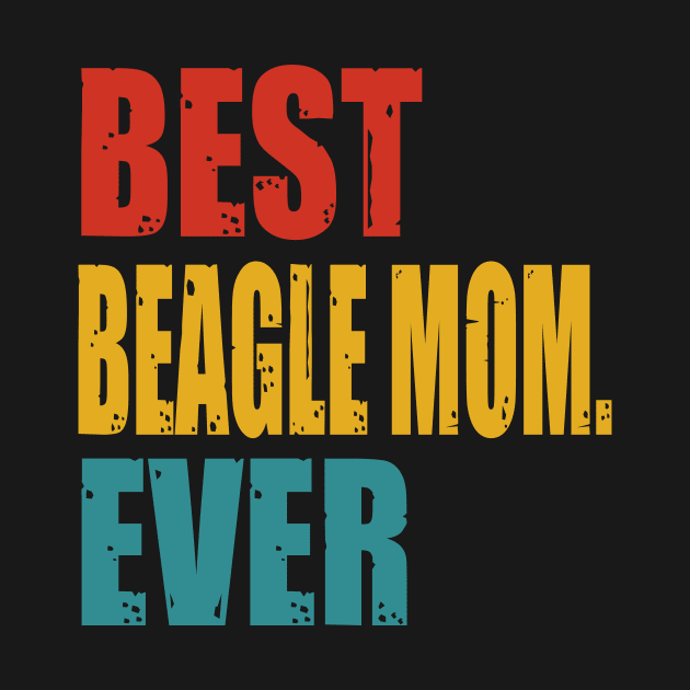 Vintage Best Beagle Mom Ever T-shirt by suttonouz9
