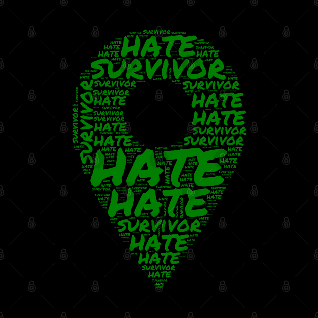 hate survivor by FehuMarcinArt