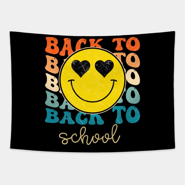 Boho Style Smile Back to School Tapestry by torifd1rosie
