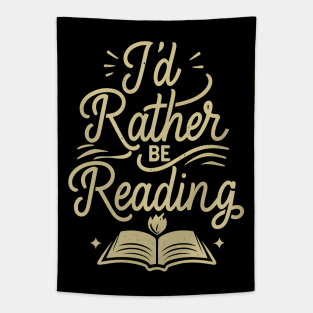 I'd Rather Be Reading Typography. Tapestry