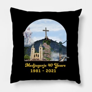 Medjugorje 40 years Pillow