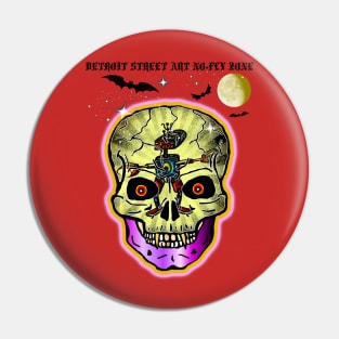 DET ART NO-FLY ZONE Pin