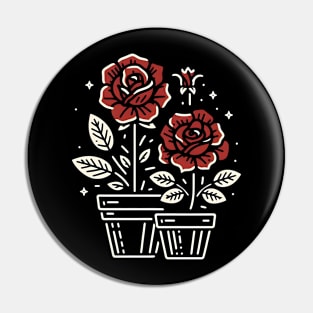 Roses - Flowers Pin