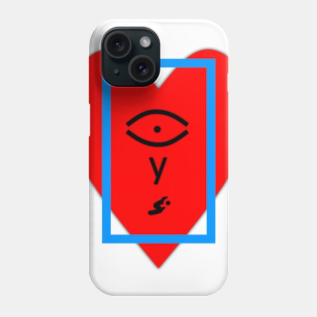My heart is watching Phone Case by FranciscoCapelo