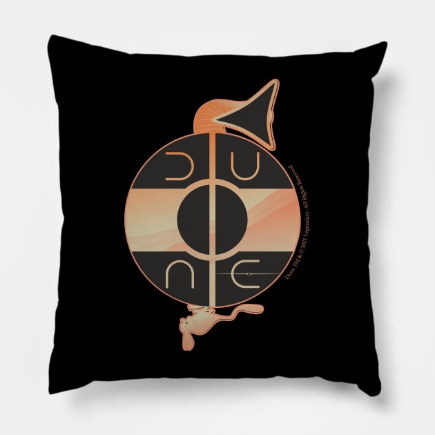 Dune - Fremen Symbol Pillow by aceofspace