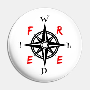 Wild And Free Pin