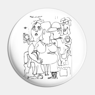 Nursing disbelief Pin