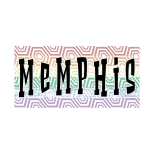 LGBTQ PATTERN AMERICA MEMPHIS T-Shirt