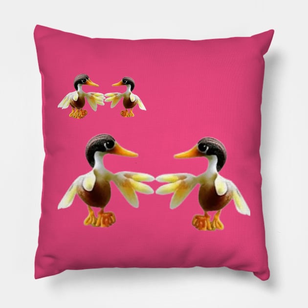 lovely Birds beautyful art Design. Pillow by Dilhani