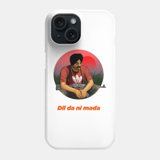 sidhu moosewala dil da ni mada Phone Case