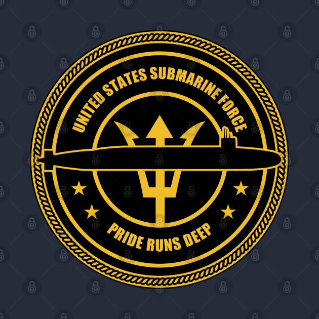 US Submarine Force Patch by TCP