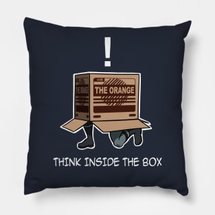 Think inside the box Pillow