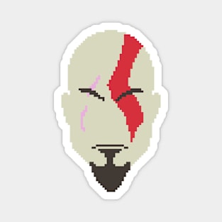 God of War - Classic Kratos (Pixelated #2) Magnet