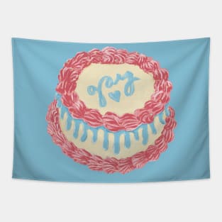 gay buttercream cake Tapestry