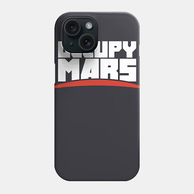 Space Travel Mission To The Planet Mars Phone Case by MeatMan