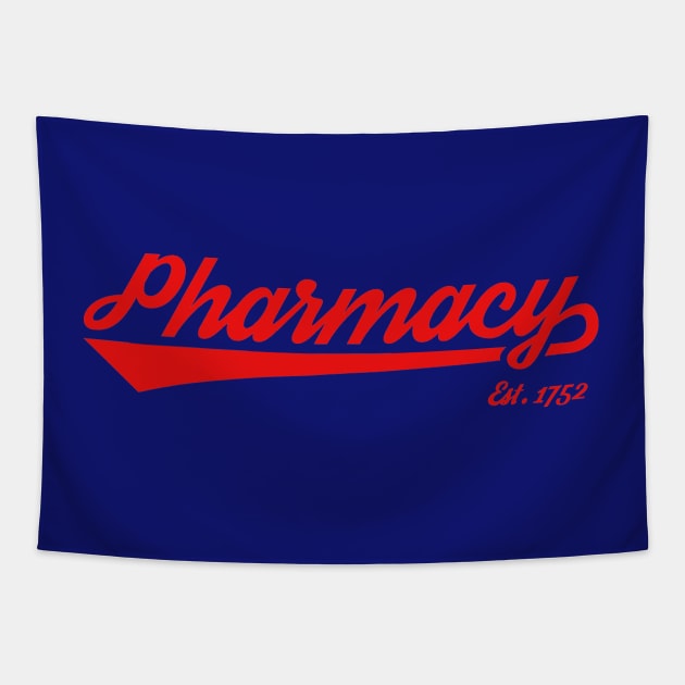 Pharmacy - Go Team Pharmacy! Tapestry by RxBlockhead