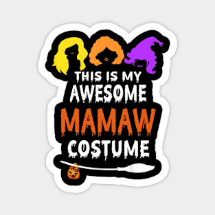 this is my awesome mamaw costume Magnet