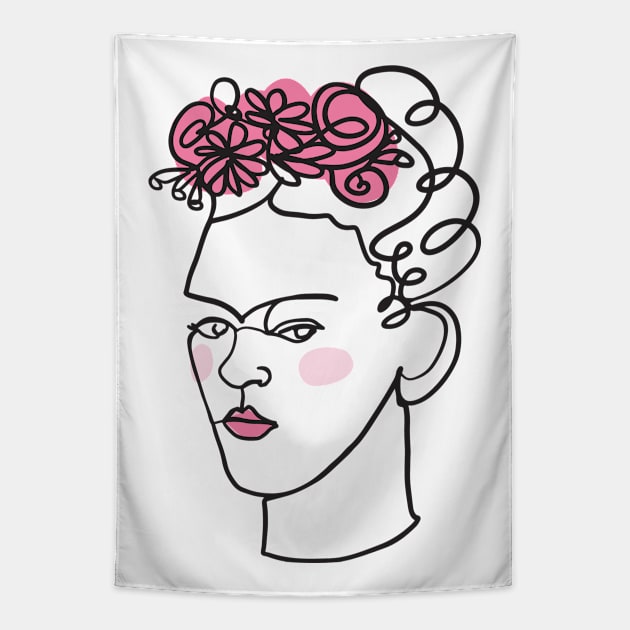 Frida Tapestry by BigBridgeStudios