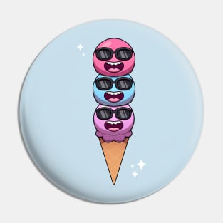 Cool Ice Cream Pin