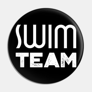 Swim team, swimming trainning, swimming pool staff v2 Pin