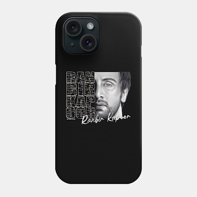 Ranbir Kapoor Phone Case by SAN ART STUDIO 