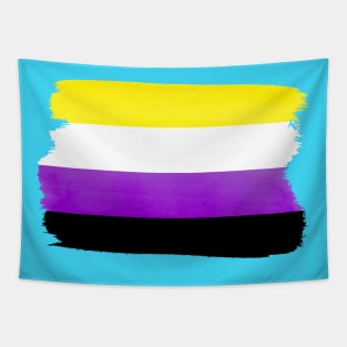 Non-binary flag Tapestry