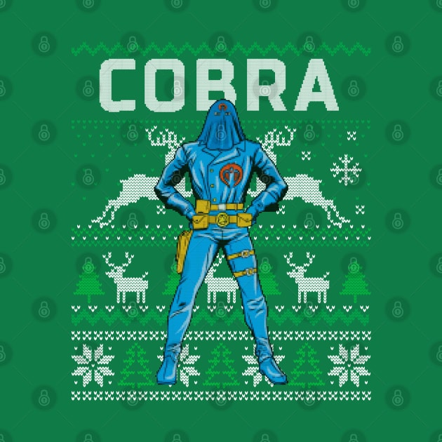 Cobra commander ugly sweater by OniSide