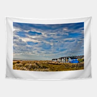 Hengistbury Head Beach Huts Bournemouth Dorset Tapestry