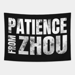 Patience from Zhou (grunge) Tapestry