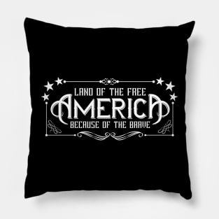 Land of the Free Pillow