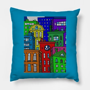 THE CITY AT NIGHT Pillow