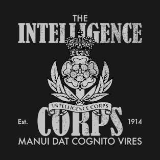 Intelligence Corps (distressed) T-Shirt