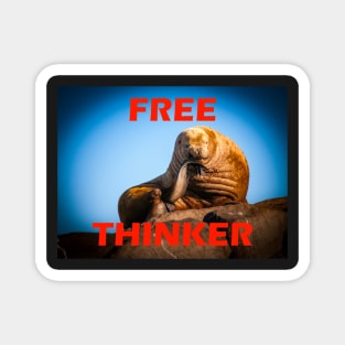 Free Thinker - Steller Sea Lion Magnet