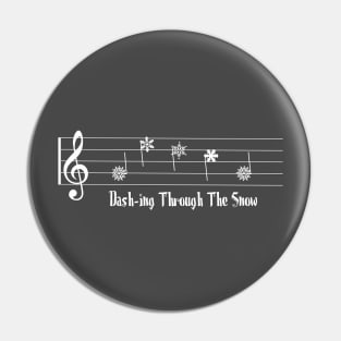 Snowflake Serenade (Dashing Through The Snow) Pin