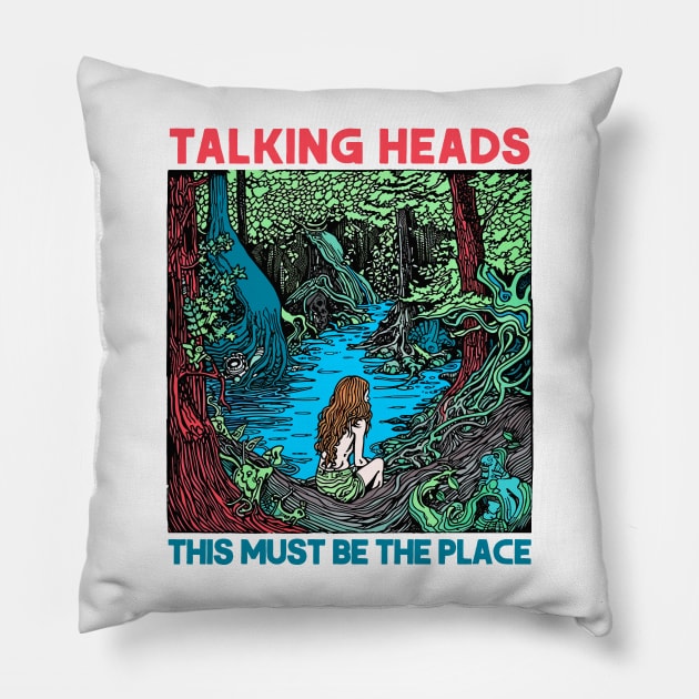 Talking Heads ••• This Must Be The Place Pillow by unknown_pleasures