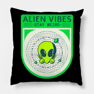 Alien Vibes Pillow