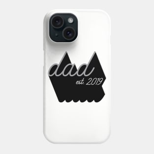 Dad Est 2019 | Cool Vintage Design for New Fathers Phone Case