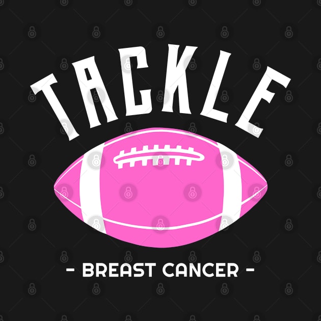 Tackle Breast Cancer - Pink Football by Etopix