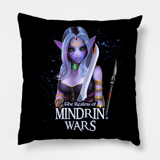 Thala - Realms of Mindrin Wars Pillow by poolboy